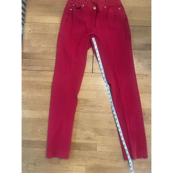 J.McLaughlin Red Stretch Pants Size‎ 2 - Picture 3 of 7